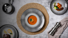 GLAXY - 2021 Hot Selling Urban Style Color Porcelain Tableware Sets, High Quality Ceramics Sets for Hotel and Restaurant