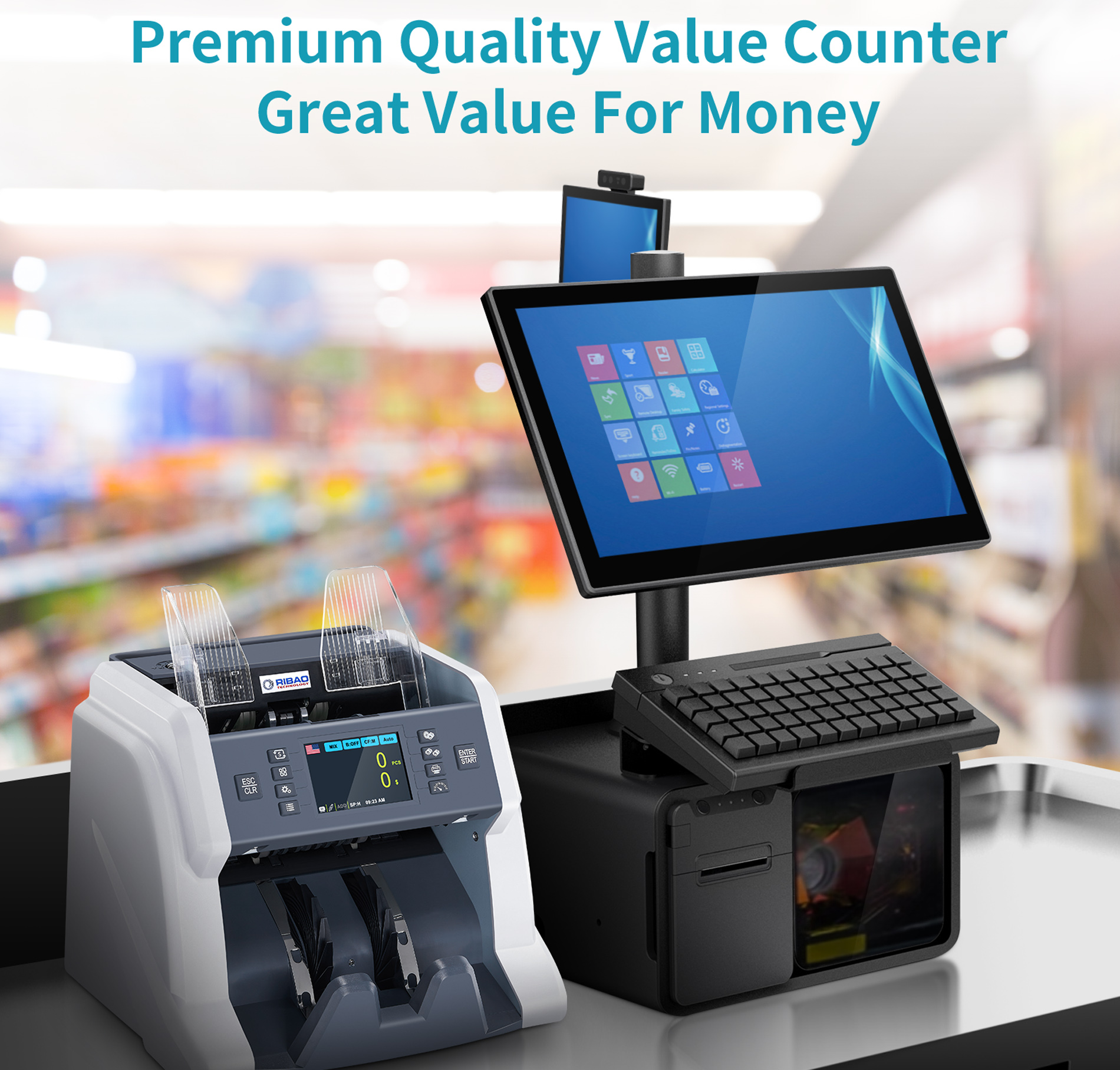 The Best Cost-effective Mixed Money Counter BC-40