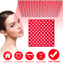 New 45W LED physical therapy light therapy panel light 660nm 850nm wavelength Infrared square beauty lamp