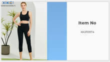 Xike Ladies High-End Shockproof Slimming Key Body Yoga Clothing Custom