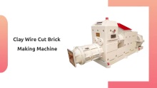 Clay Wire Cut Brick Making Machine