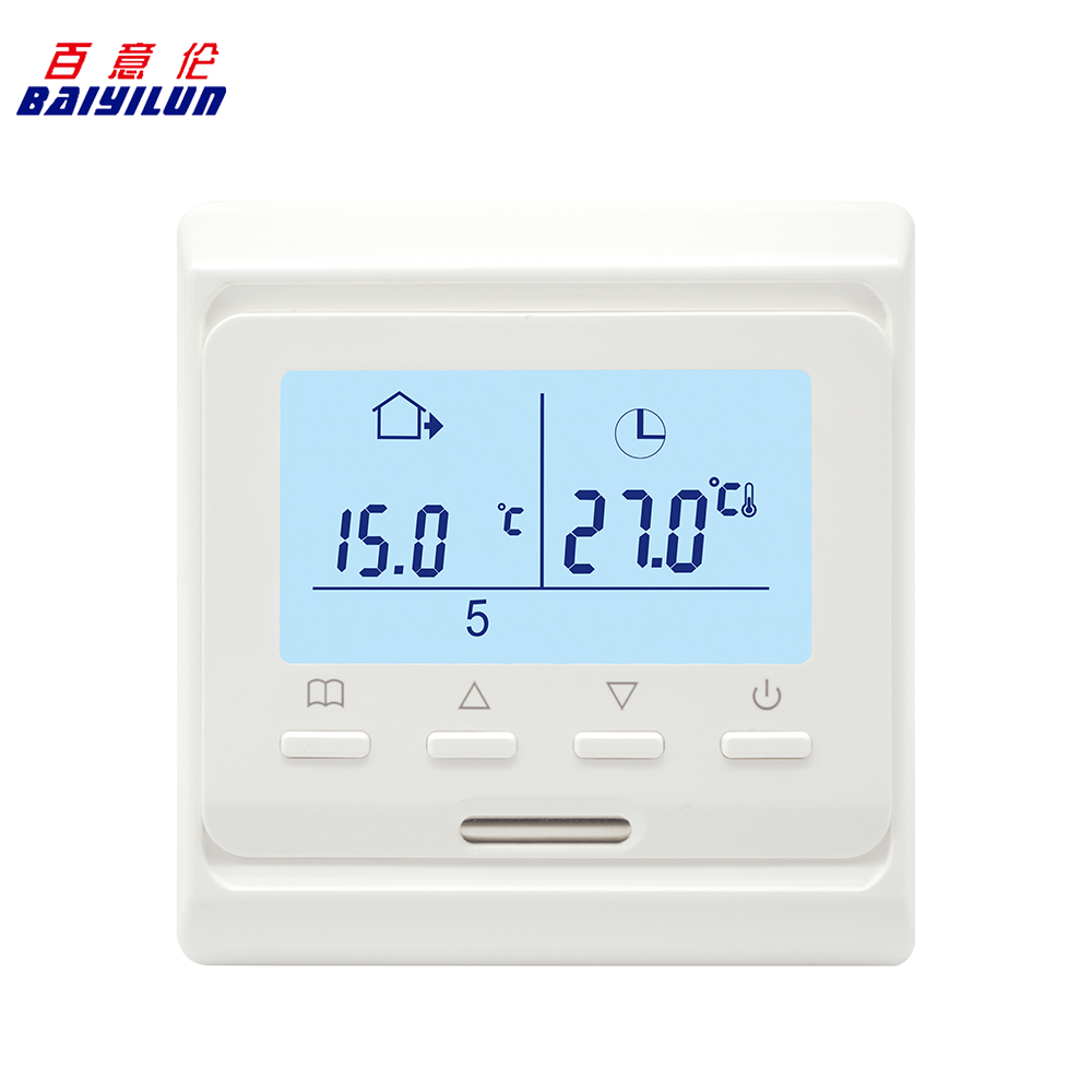 BYL-152 BAIYILUN Easy Control Vloerverwarming Thermostaat Temperatuurregelaar Kamerthermostaat voor vloerverwarmingssystemen& onderdelen