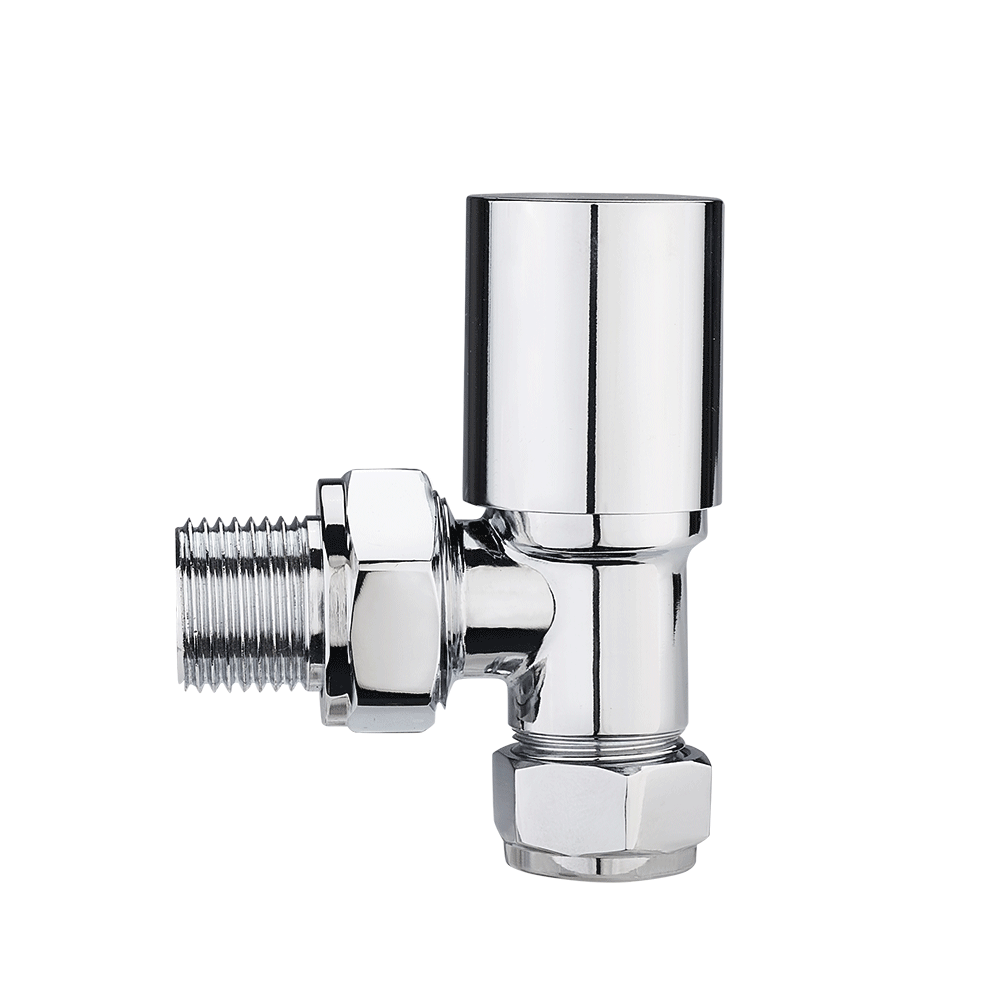 Angled Manual Radiator Valve