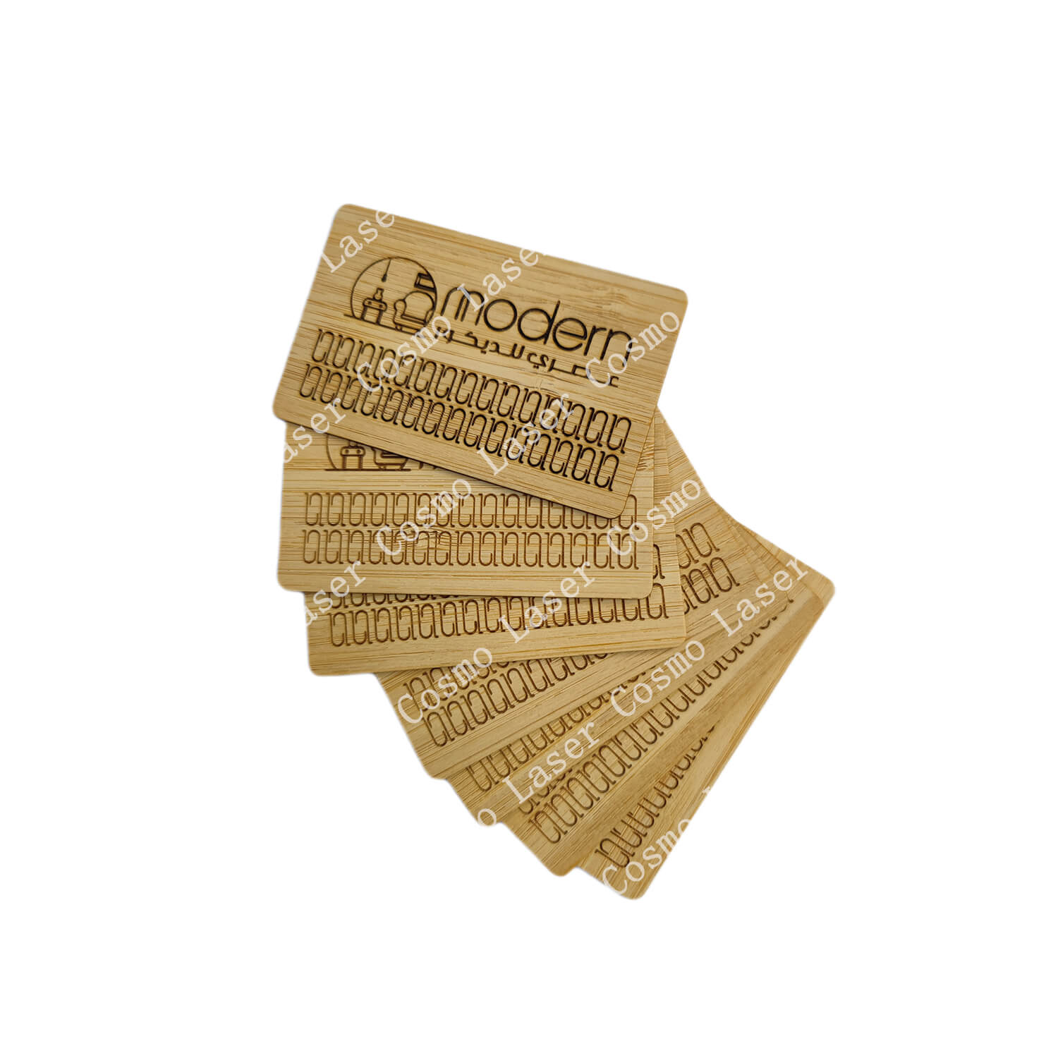 Cosmo co2 laser marking sample