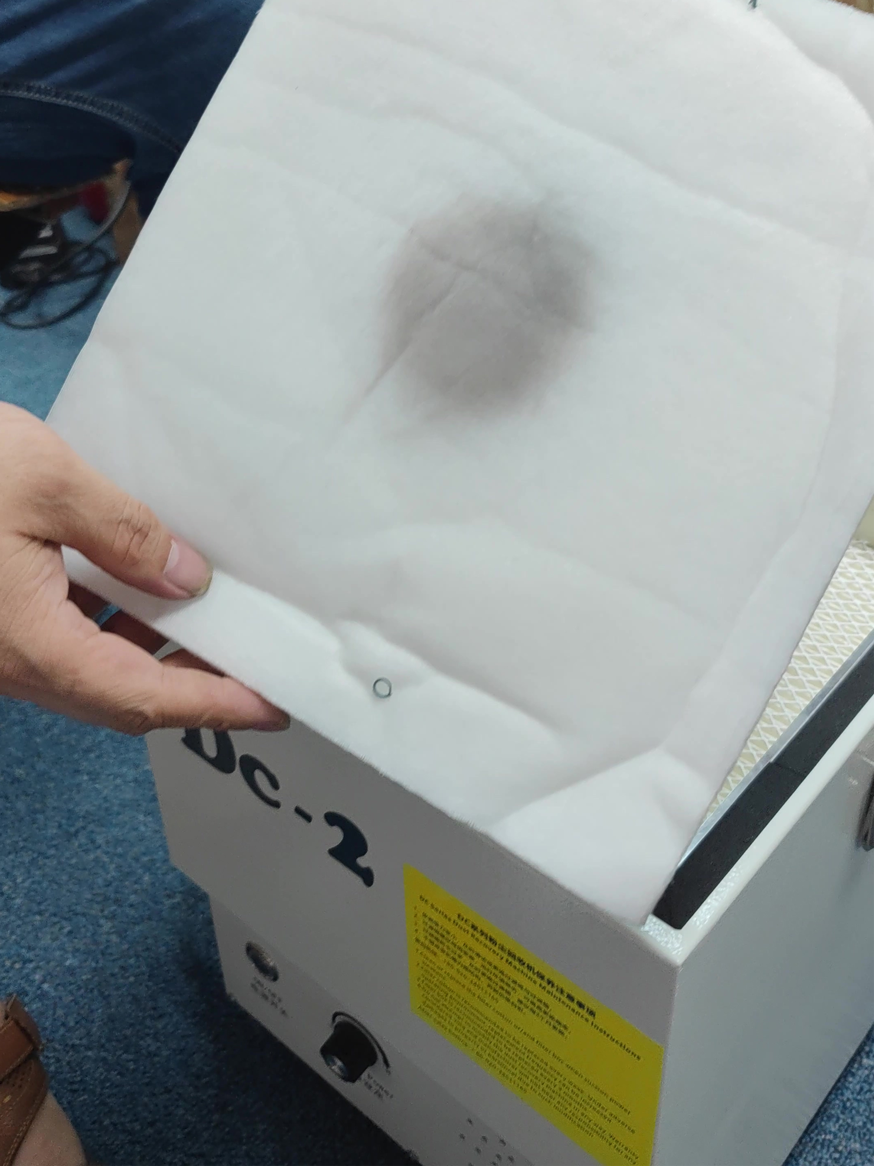 jewelry precious dust collecting