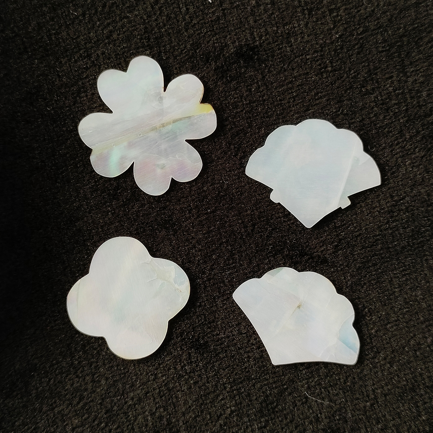 laser cut 0.5mm mother of pearl