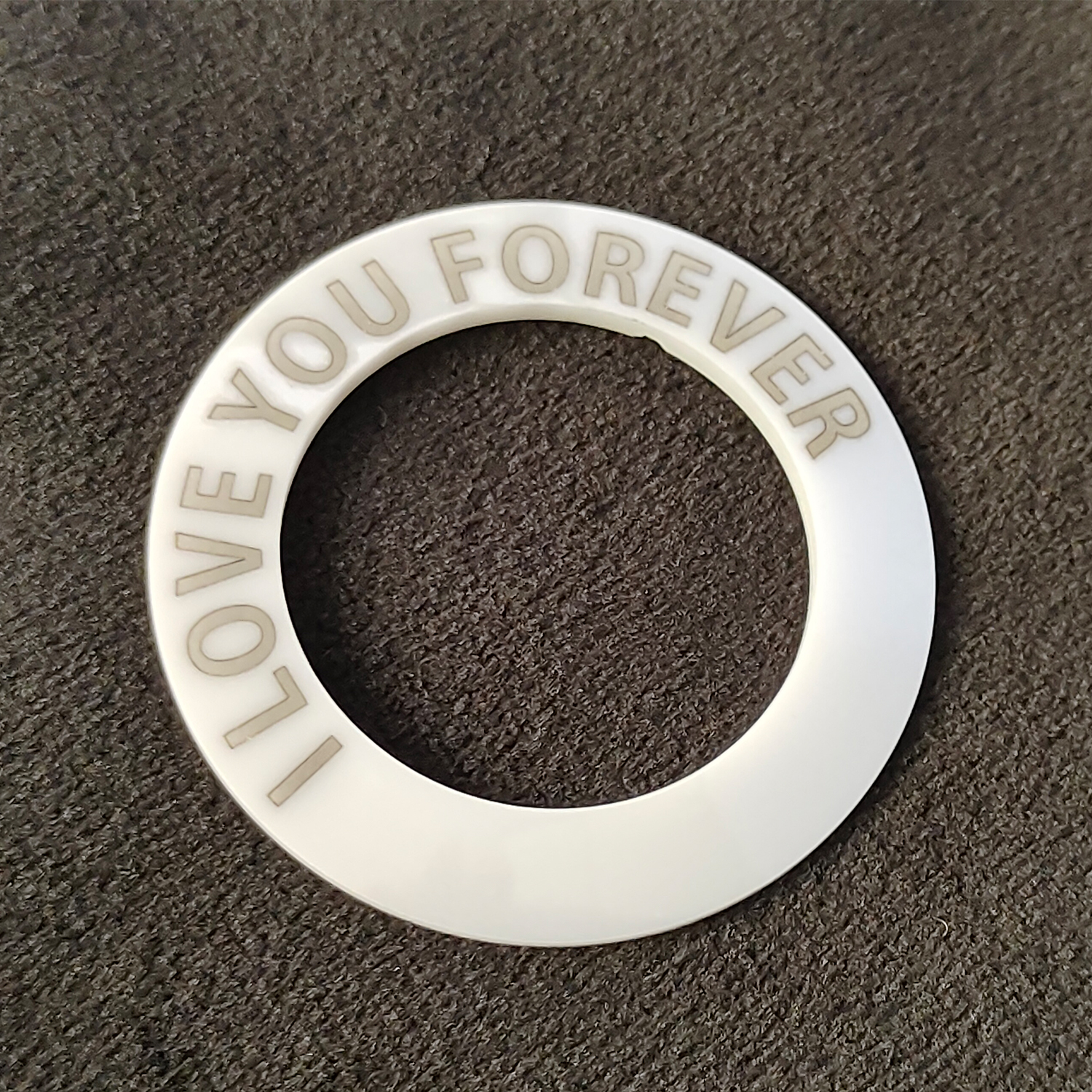 mother of pearl laser marking samples