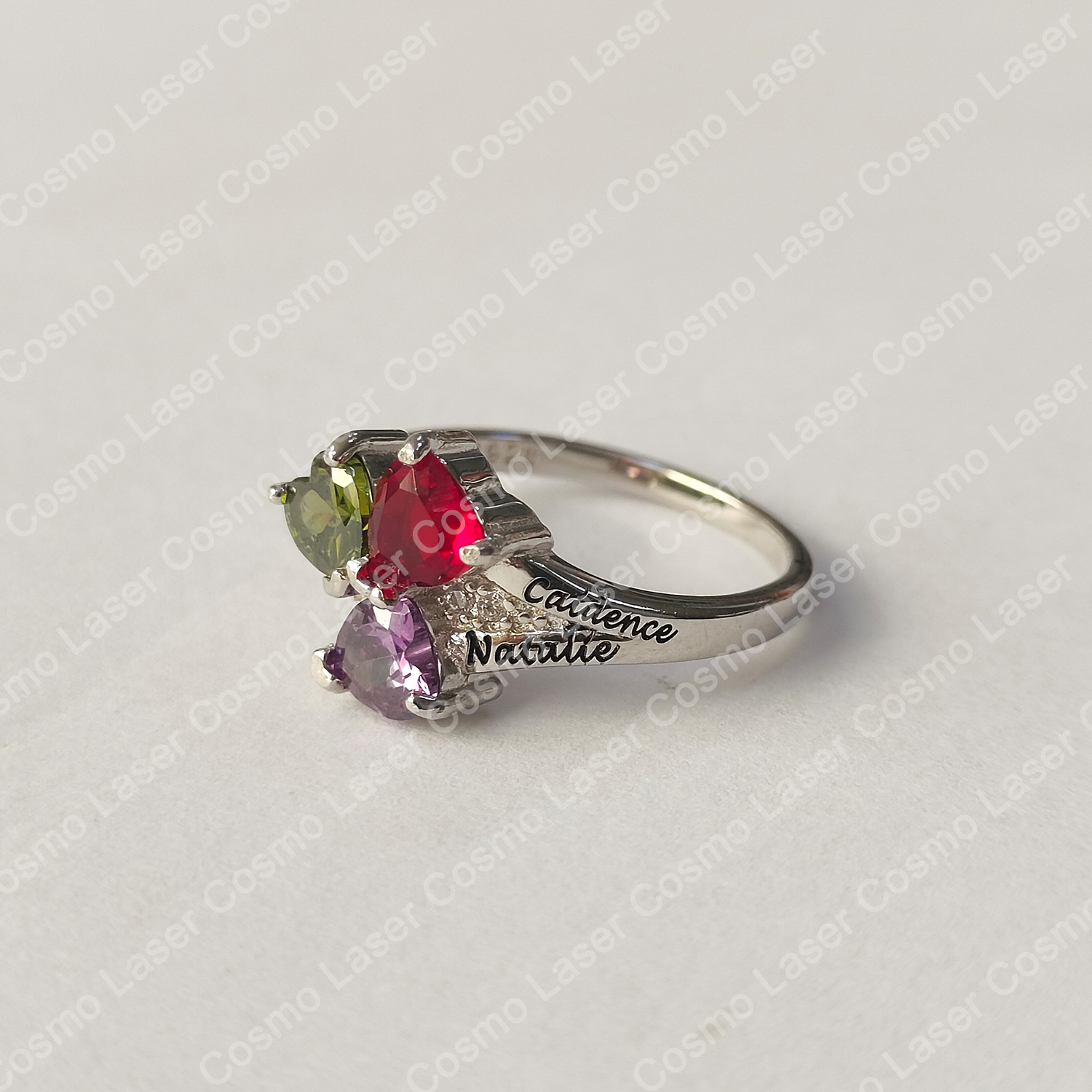 multi-row ring laser marking