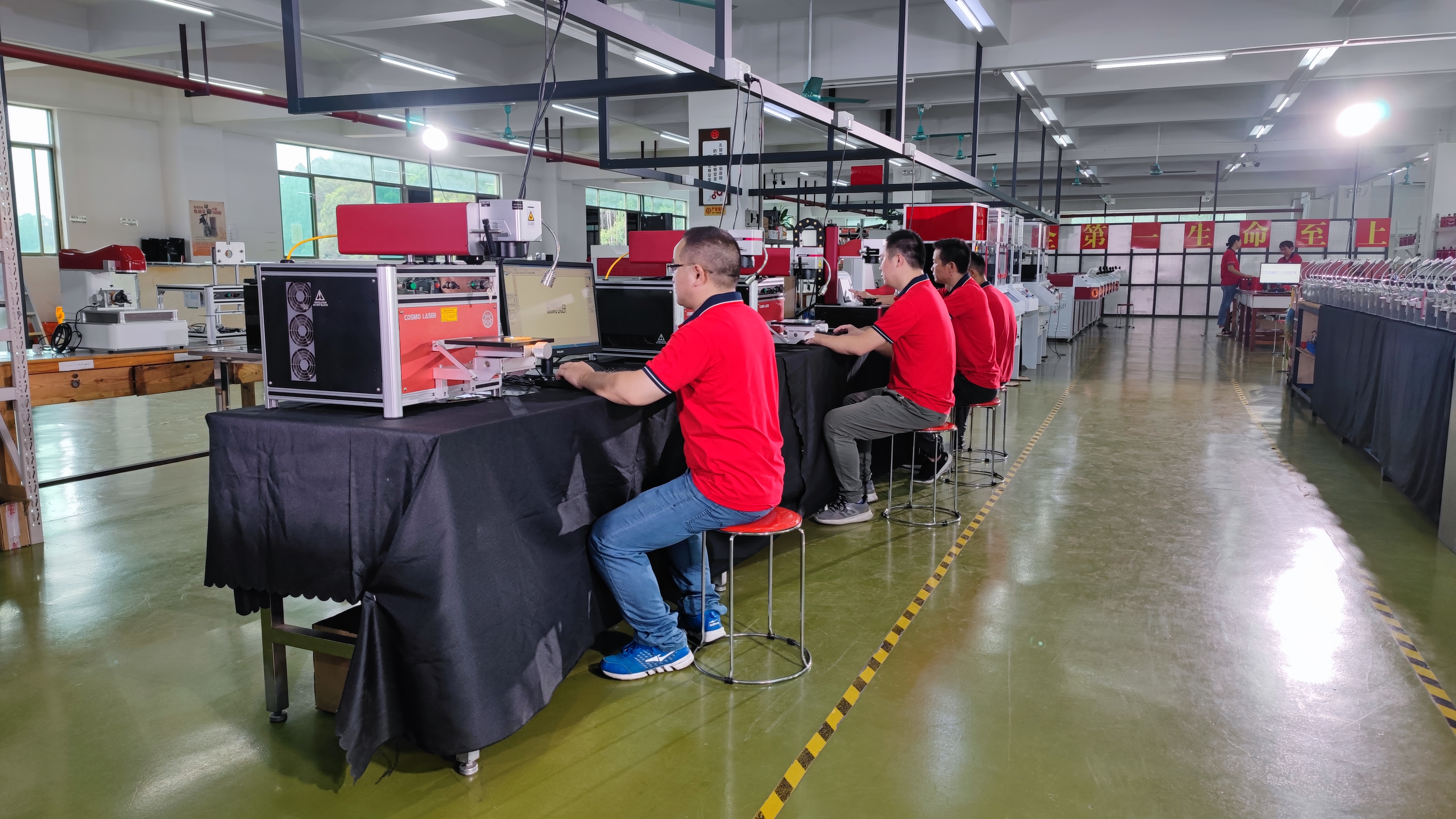 Cosmo's engineers are wearing uniform