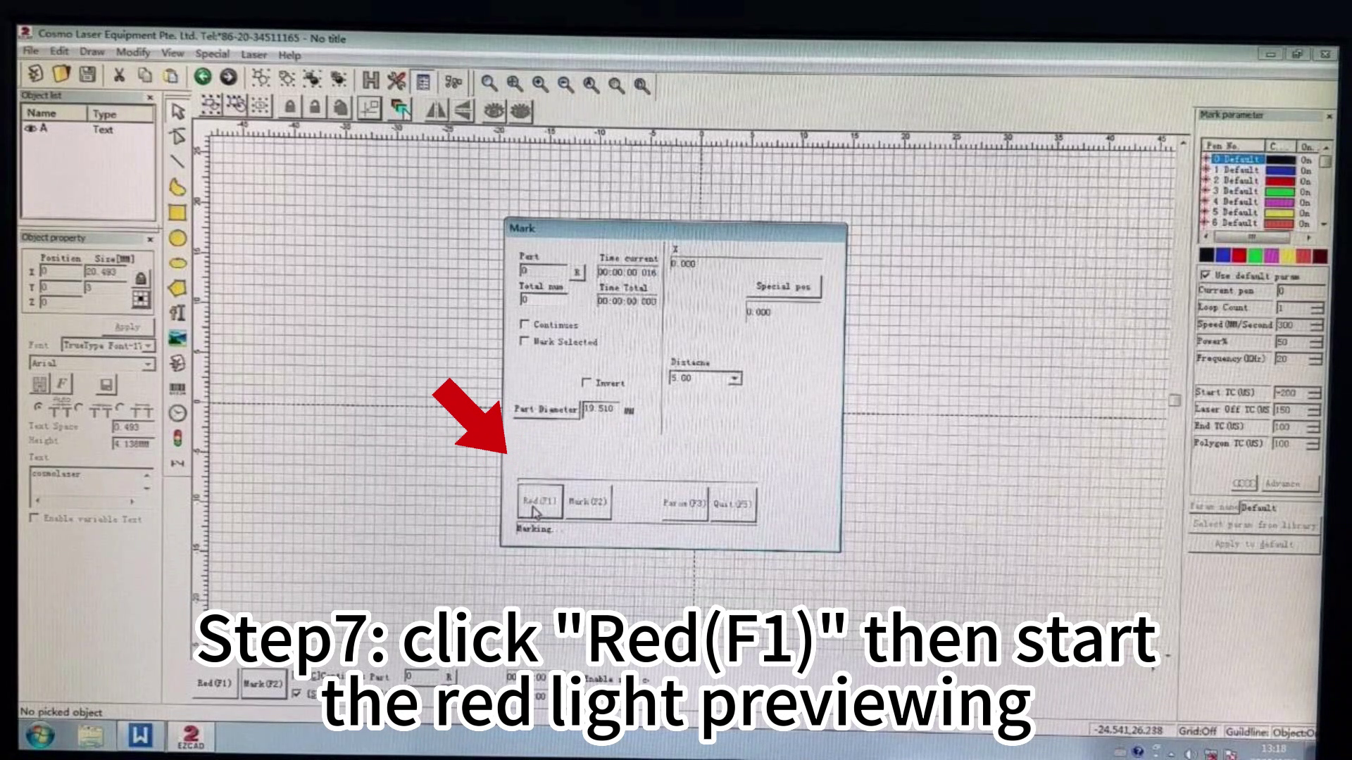 cosmo laser marking machine