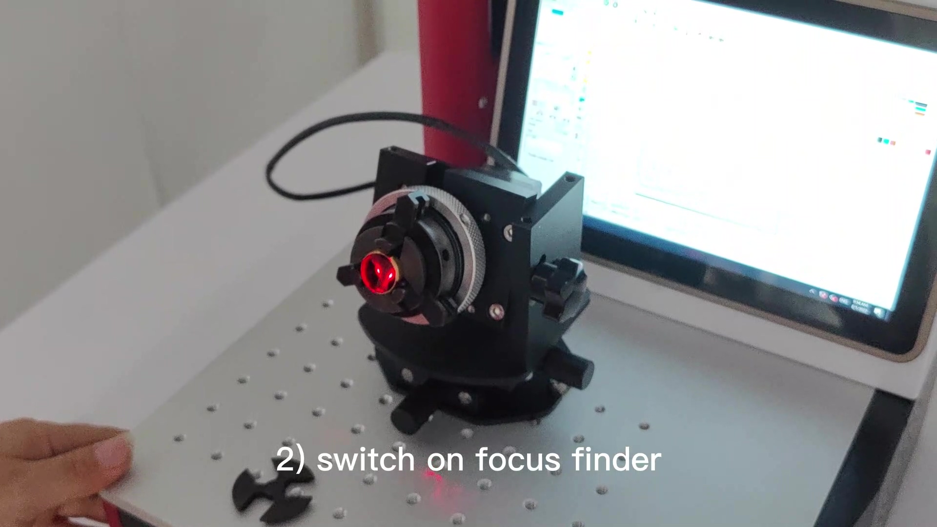 switch on the focus finder