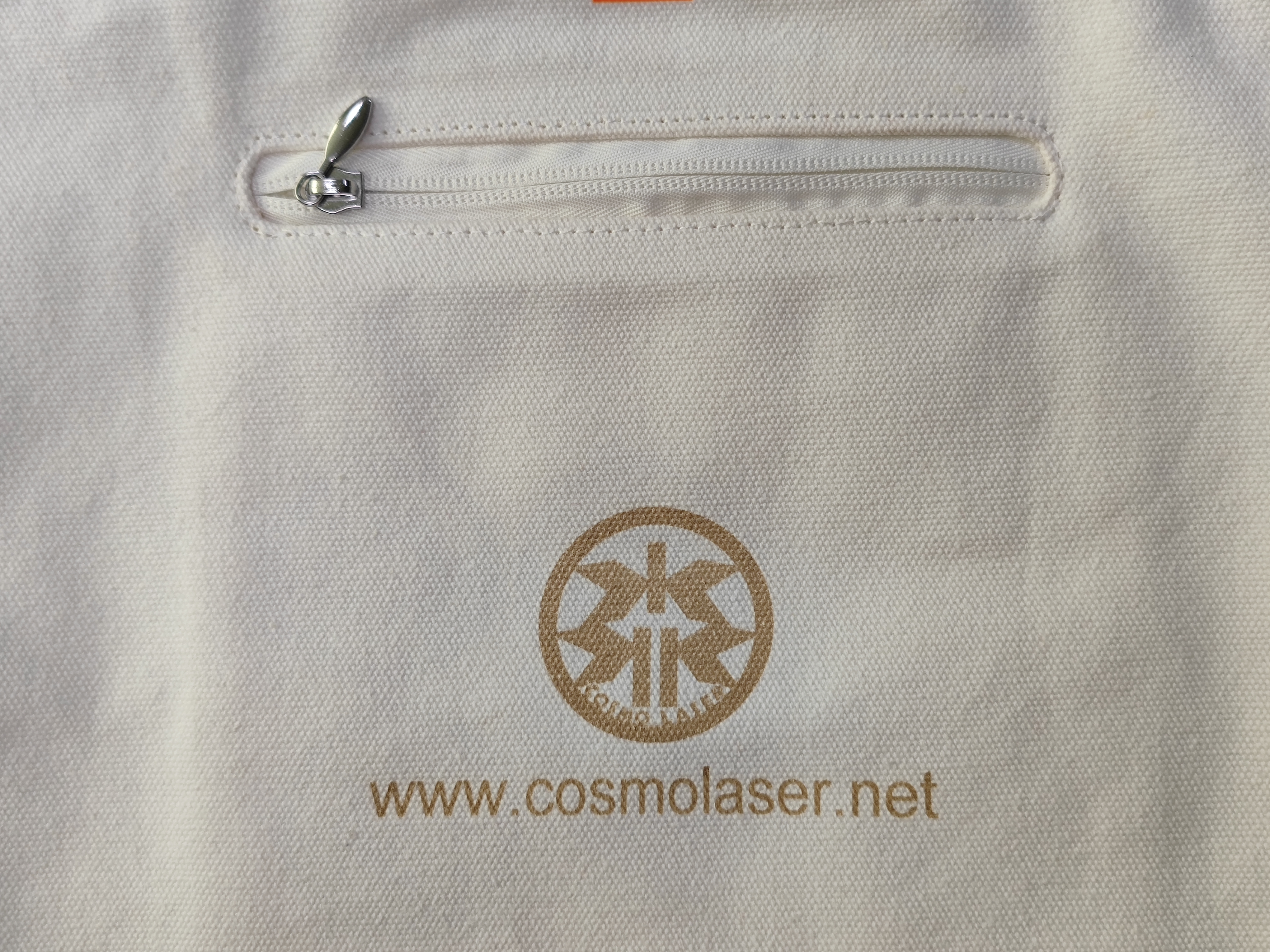 Laser Marking on a Canvas Tote Bag
