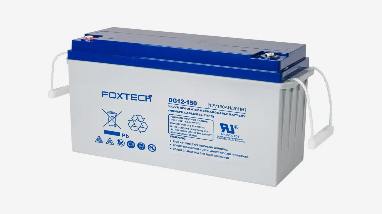 Foxtech hot sell 12V 100Ah 150Ah 200Ah Lead Acid Batteries for solar ...