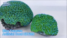 Best Quality Blue Treasure Artificial Coral HZY209 Factory