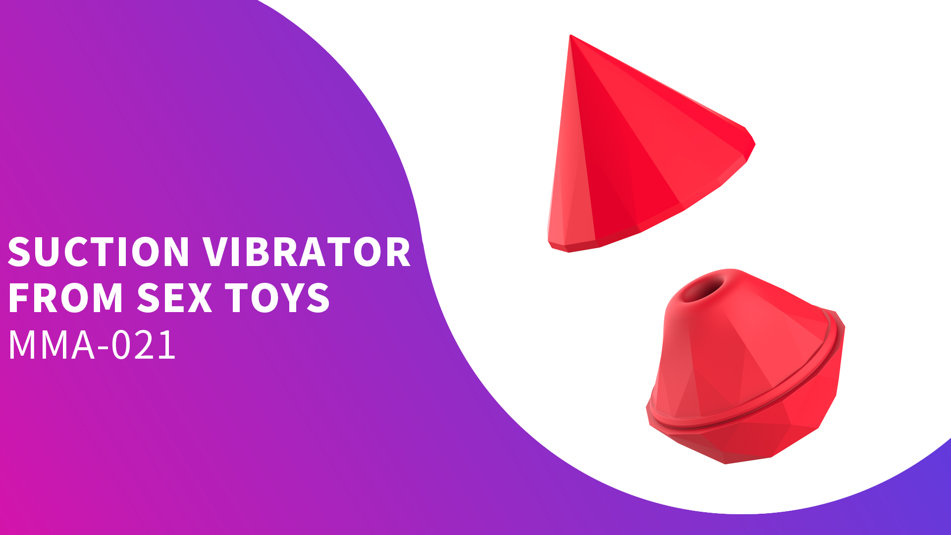 Mma-021 Demond Suction Vibrator Sex Toy