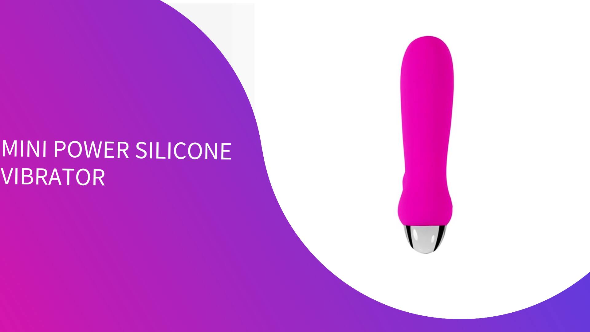 Cina Mini vibratore in silicone, produttori di giocattoli per adulti per il benessere sessuale ricaricabili in silicone - VF Pleasure