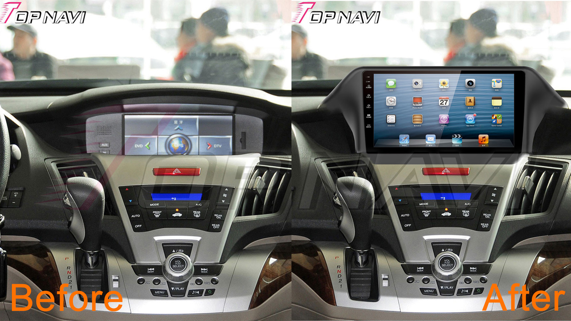 Android for Honda Odyssey 20092014 10.1 inch Navigation GPS Carplay