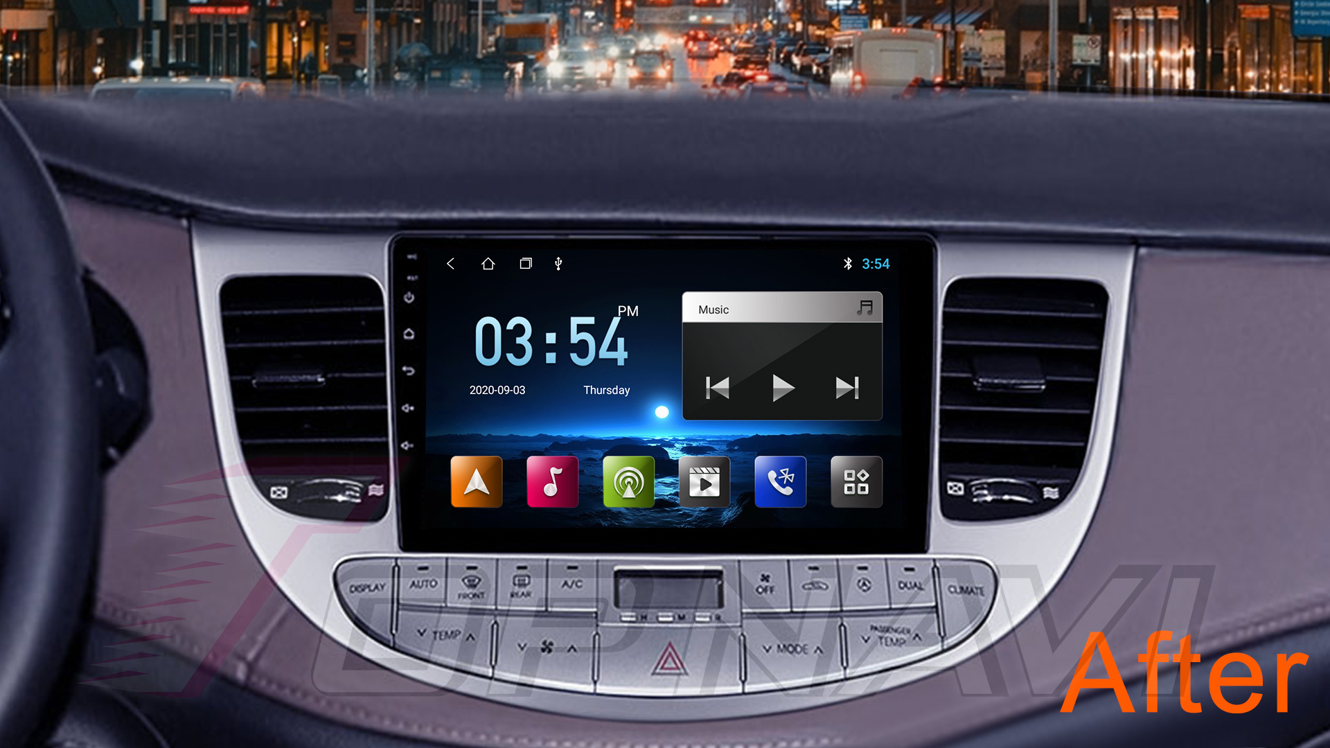 Android Car Radio For Hyundai Genesis Coupe 20082012 Stereo Multimedia