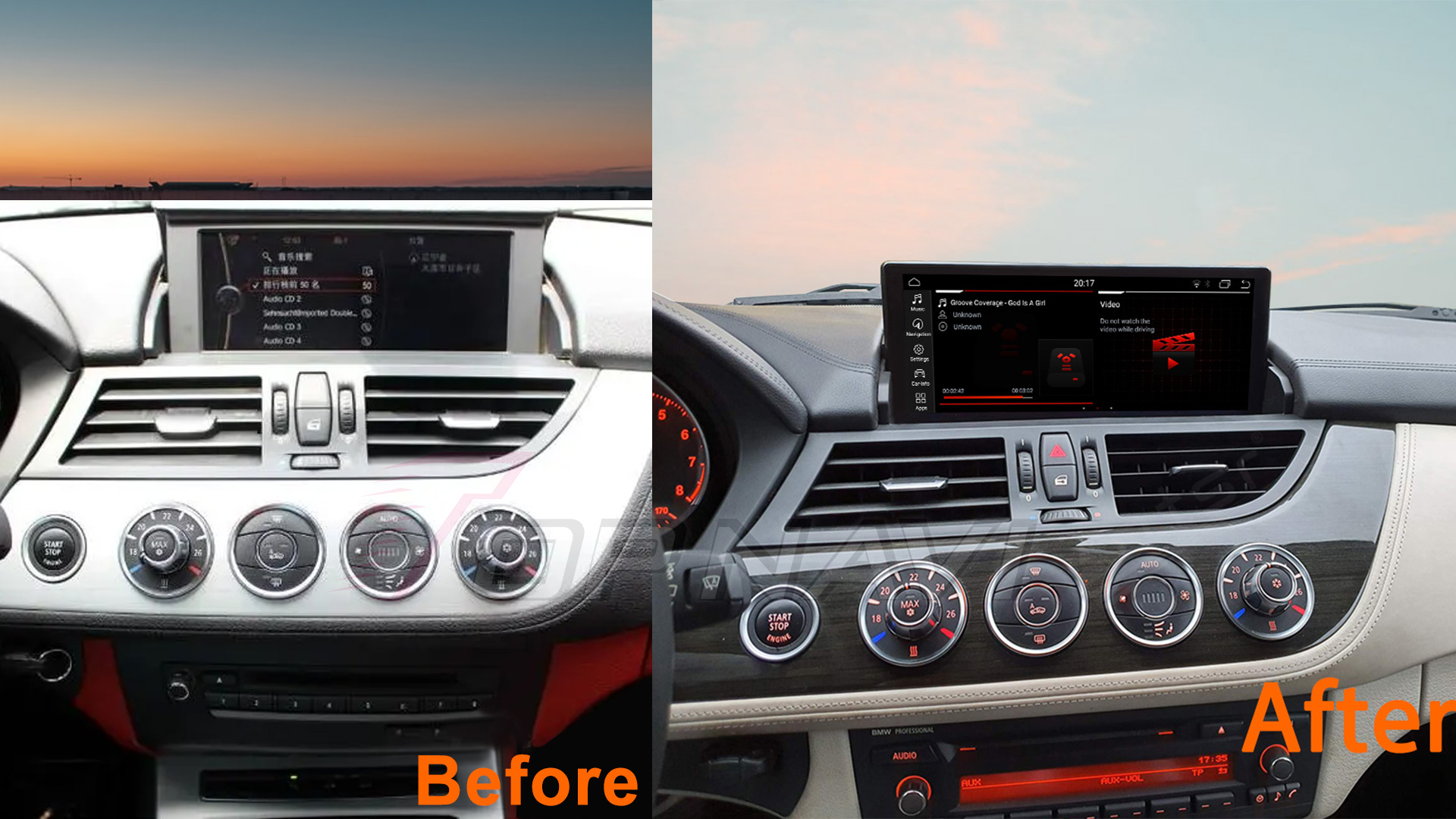 Android Car Radio 10.25 inch For BMW E89 2009 2018 stereo GPS