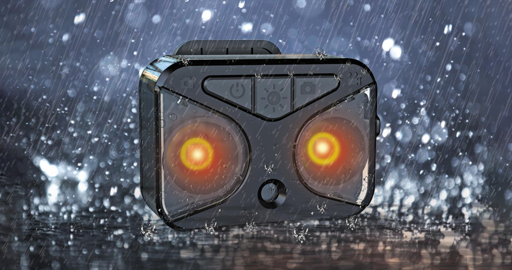 Bike Tail Camera 1080P Resolution with LED light