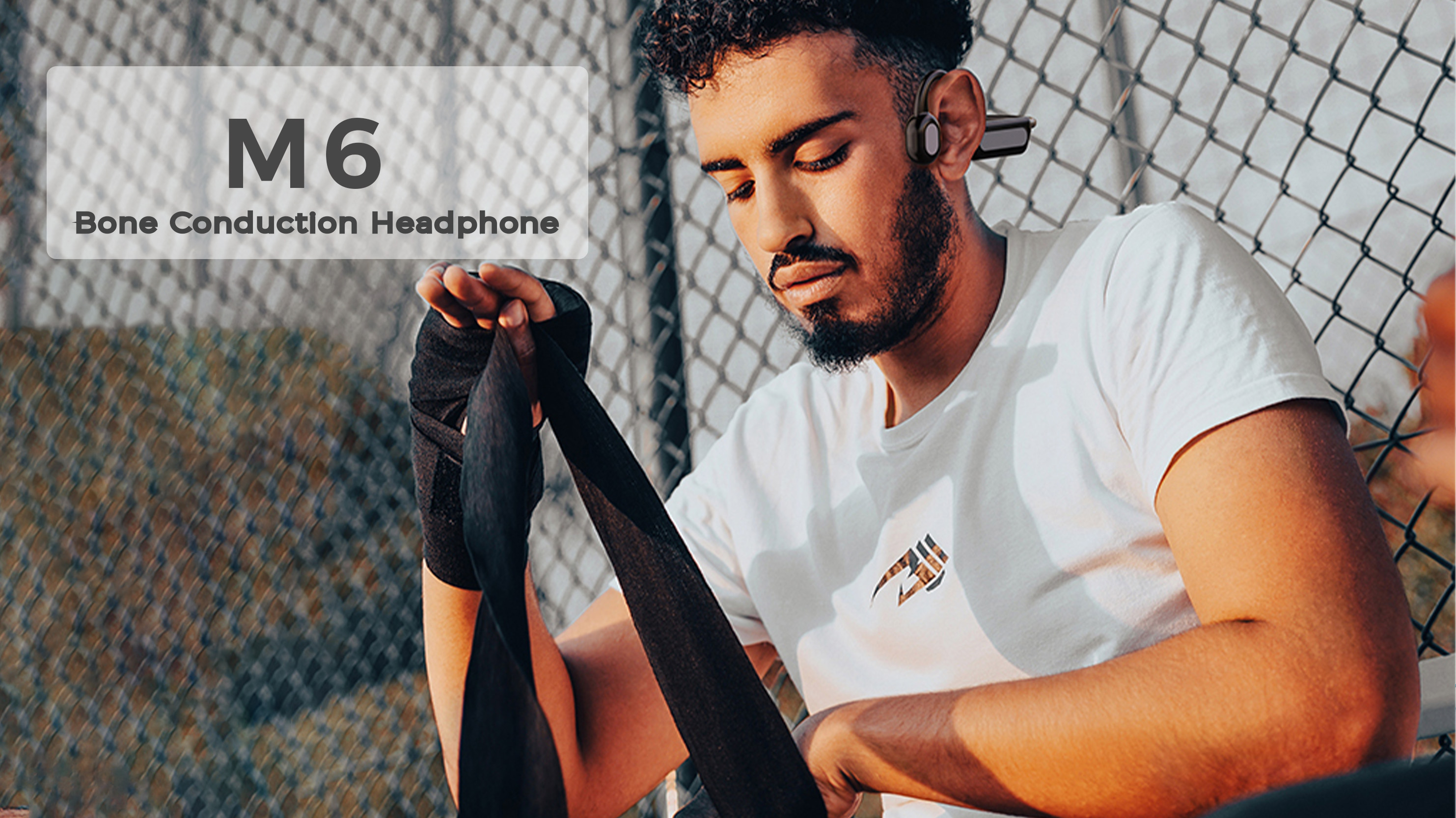 Bone Conduction Headphone With Night Running Light Built In 864GB