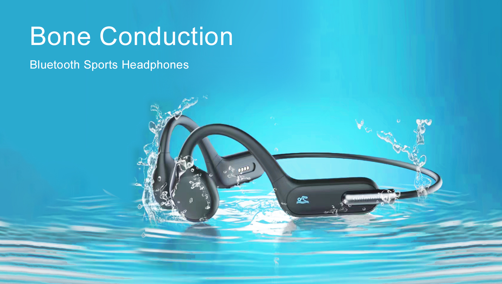 M12 IPX8 water proof bone conduction headphone SPRITE