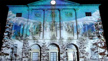 Customized Size Digital Holographic Screen 3D Holographic Projection For 3D Hologram Show