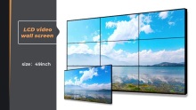 Hot good price 49inch multi screen video wall ultra narrow bezel display DID lcd video wall