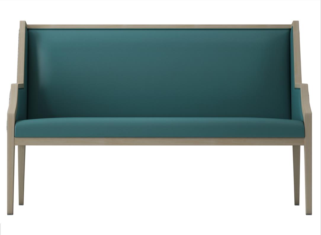 High seat sofas for elderly quality 2 seater senior sofa Yumeya YCD1004