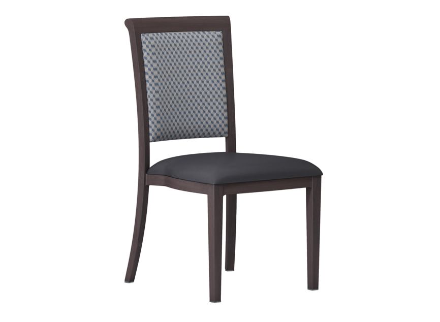 Aluminum wood grain dining chair for senior citizens Yumeya YL1067