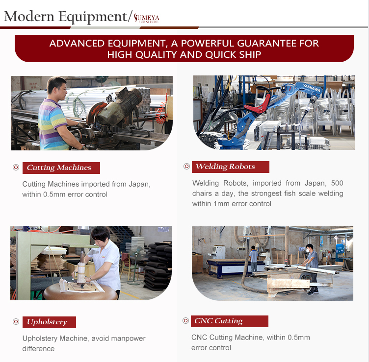 Fine polishing, the first step to get perfect wood grain in a metal chair. 4