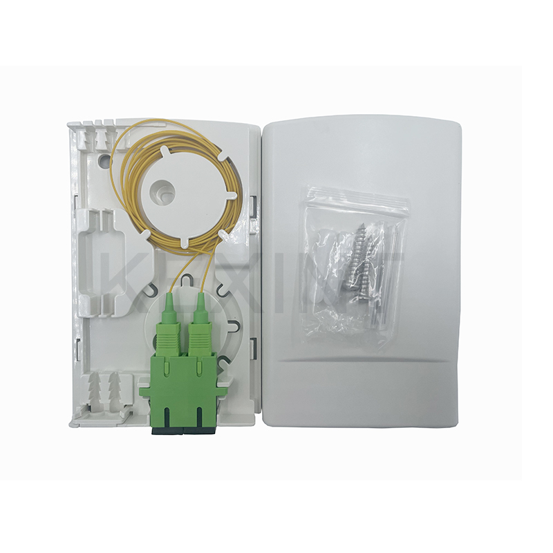 Inbase Multi Function Box KEXINT FTTH Mini 2 Core SC Duplex Fiber Optic Distribution Box Multi ...