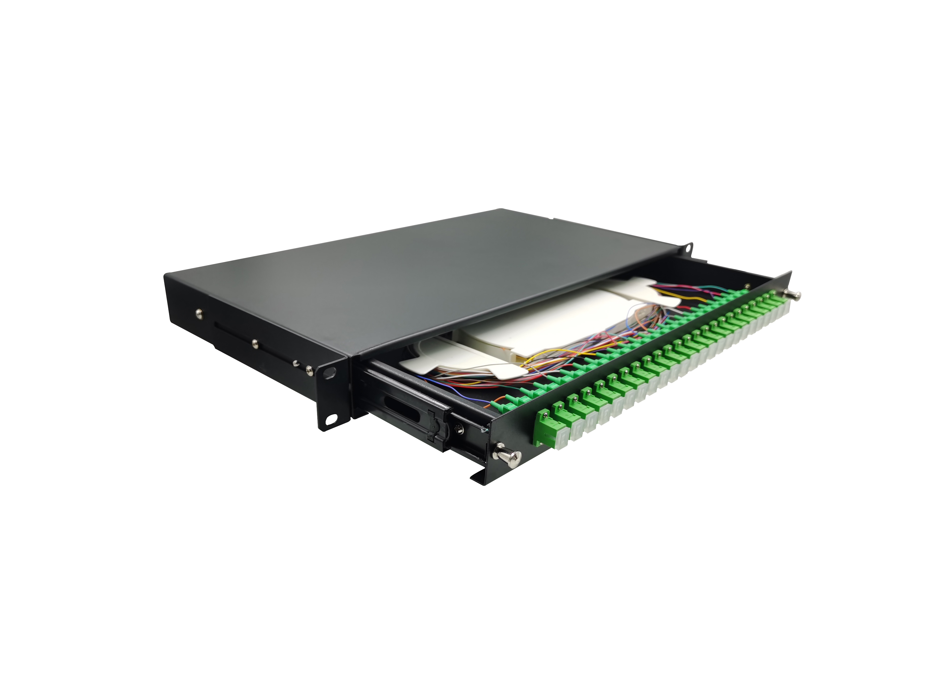 Sc Apc Odf Rack Fiber Patch Panel U Inch Standard Frame