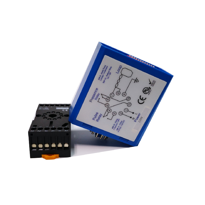 YET-PD182 One Channel Vehicle Loop Detector Car Park Barrier Inductive ...