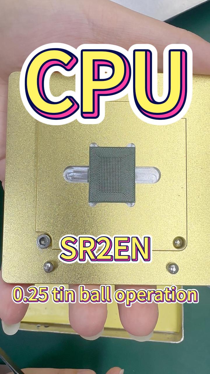 0.25 주석볼 CPU/SR2EN 식재볼 동작 시연 제품 | 데이터펑