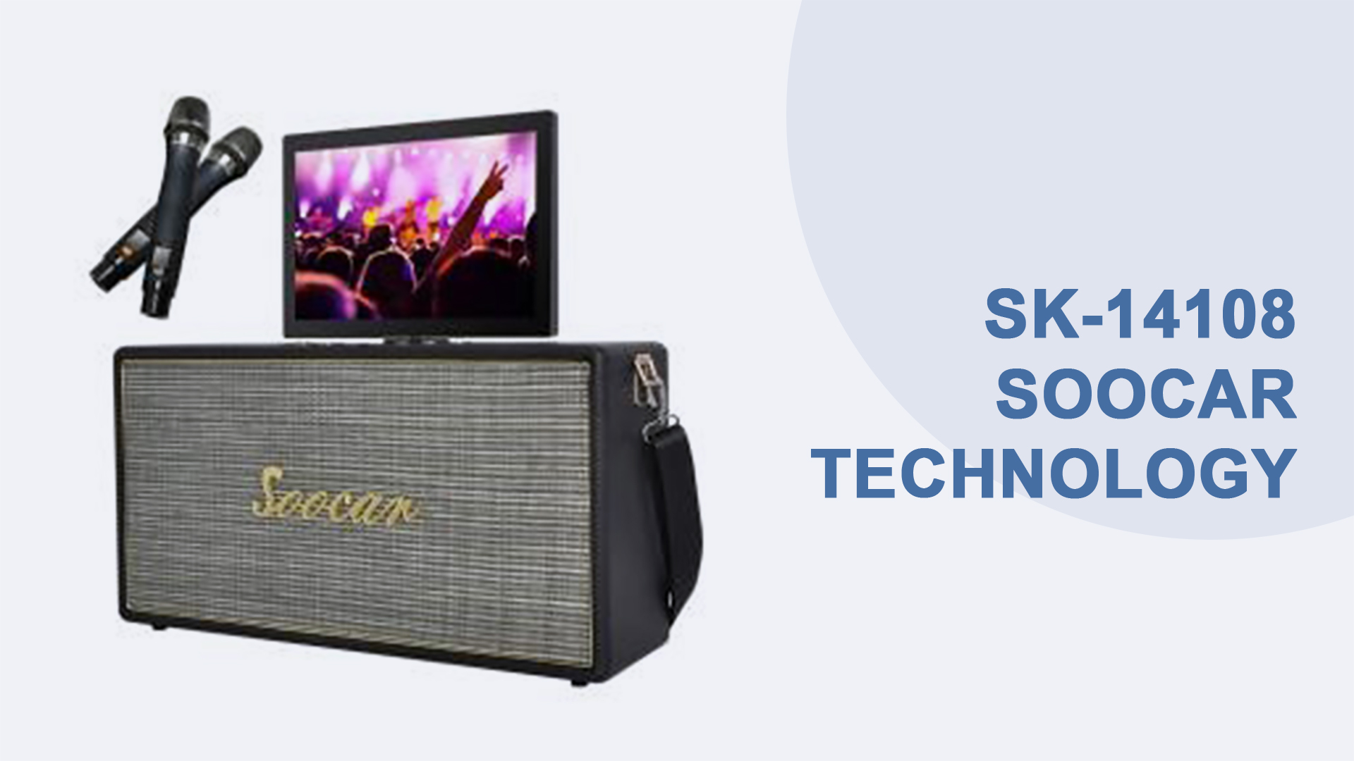 Soocar technology лучший портативный материал для деревянных ящиков для караоке sk-14108