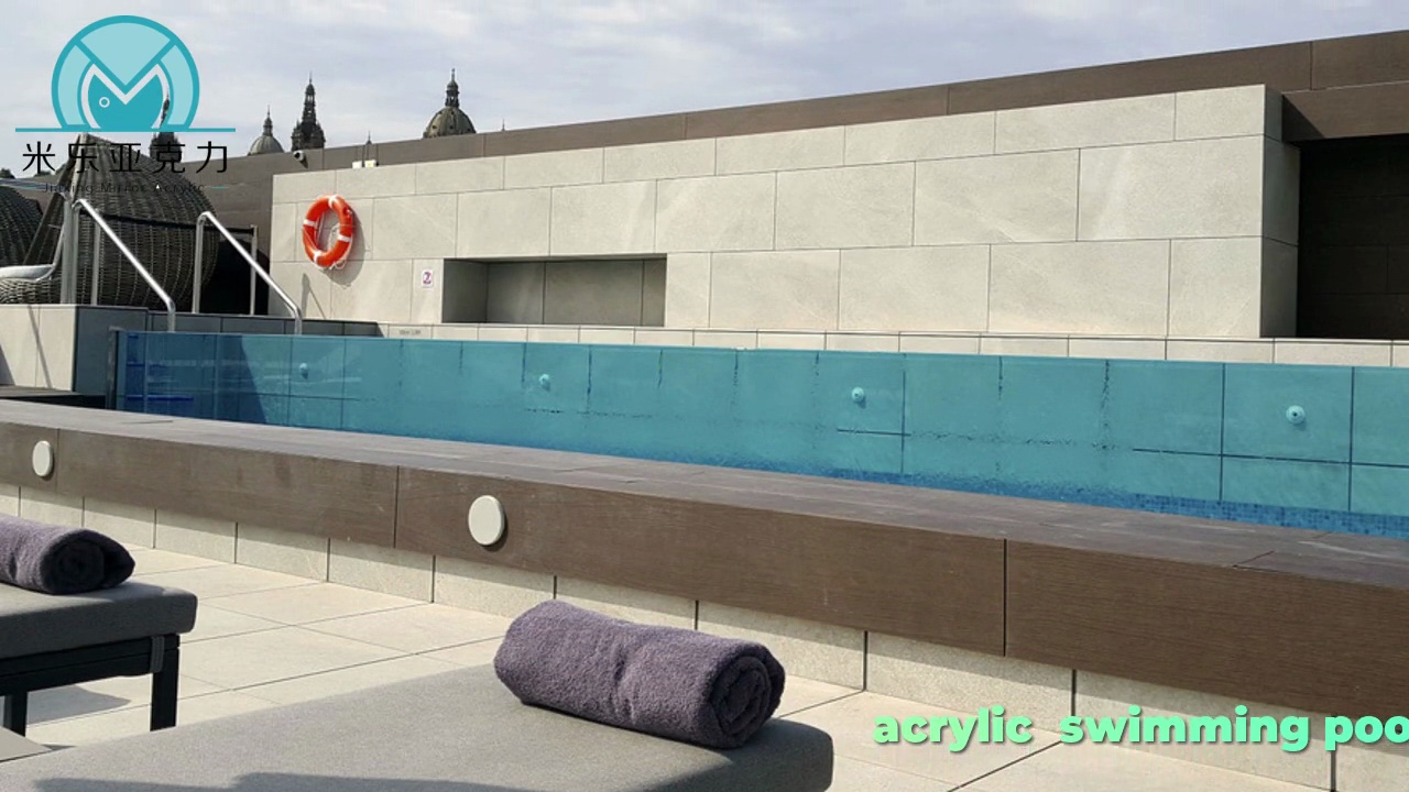 acrylic swimming pool.