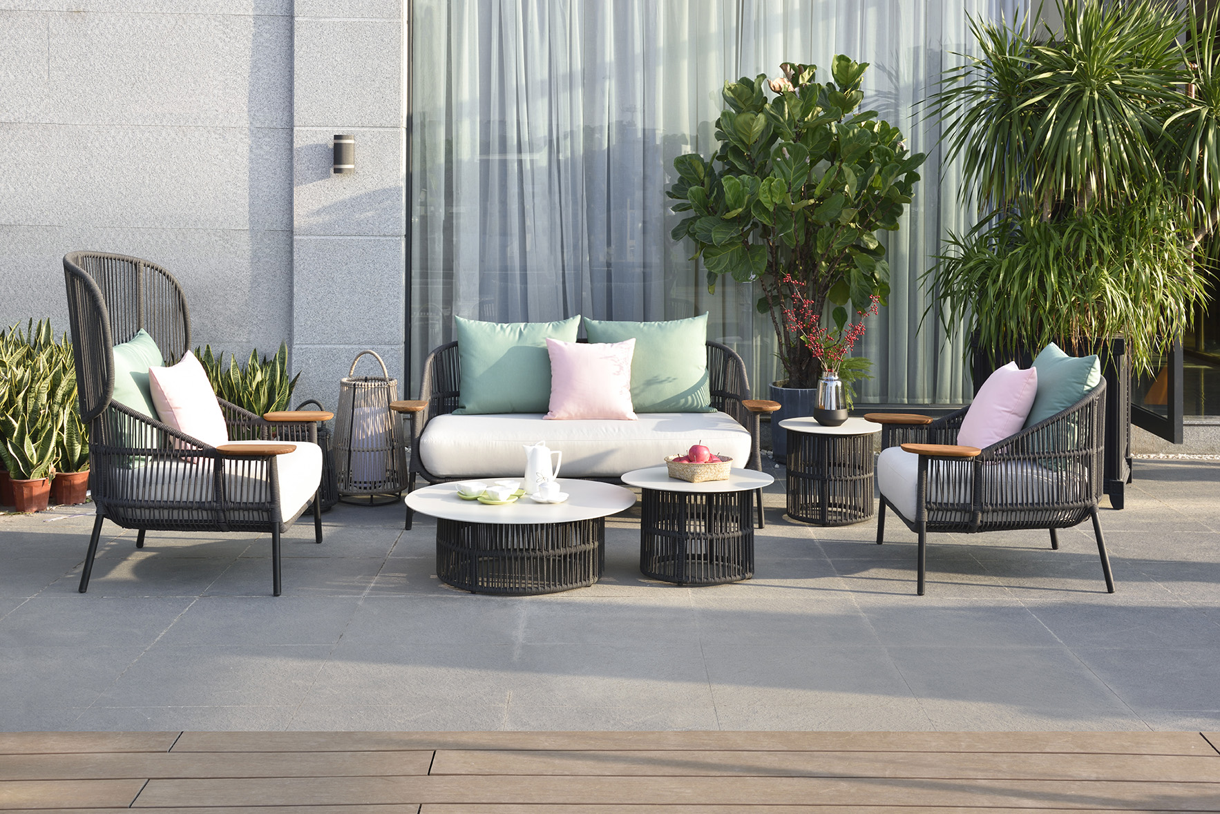 High Quality Nicea Series Sofa Wholesale Guangzhou Howvin Outdoor