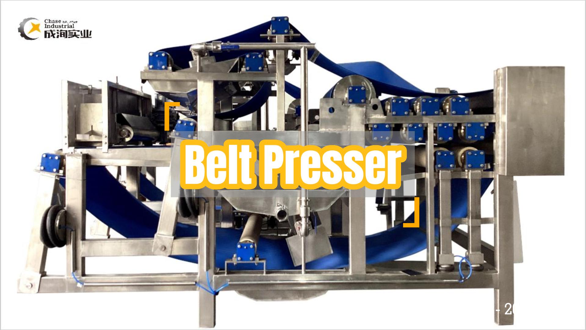 Belt-type Juice Presser Supplier & manufacturers | CHASE