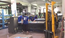 Is it possible to process aluminum-plastic panels with a mechanical engraving machine