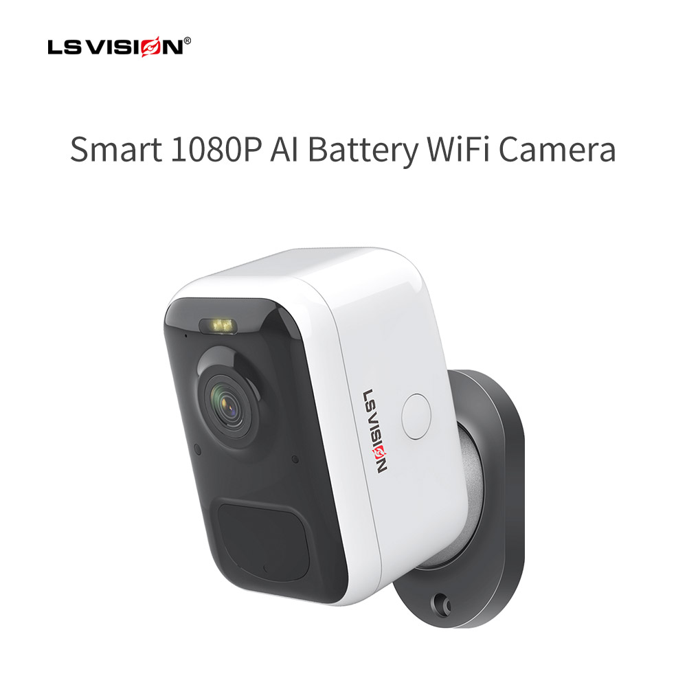 Ikhamera ye-WiFi yebhethri ye-Smart 1080P AI