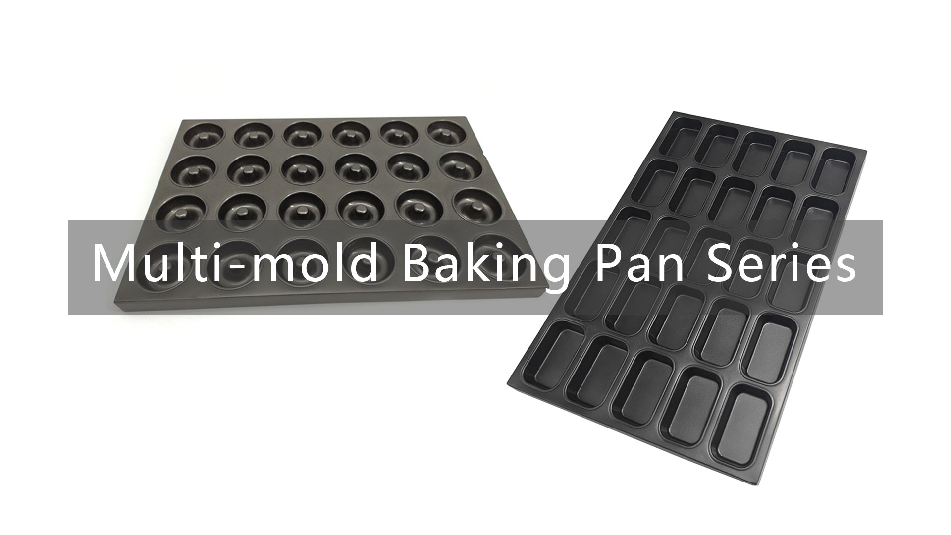 แนะนำ Industrial Multi-mould Baking Tray Muffin Madeleine Donut Burger Cupcake Pan Tsingbuy
