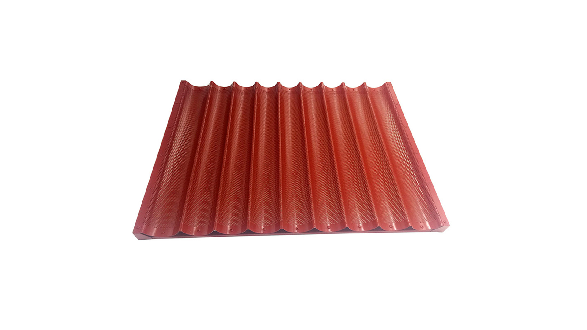 Intro to Red Color Silicone Nonstick Baguette Bread Baking Tray - Tsingbuy Baking Tray Factory