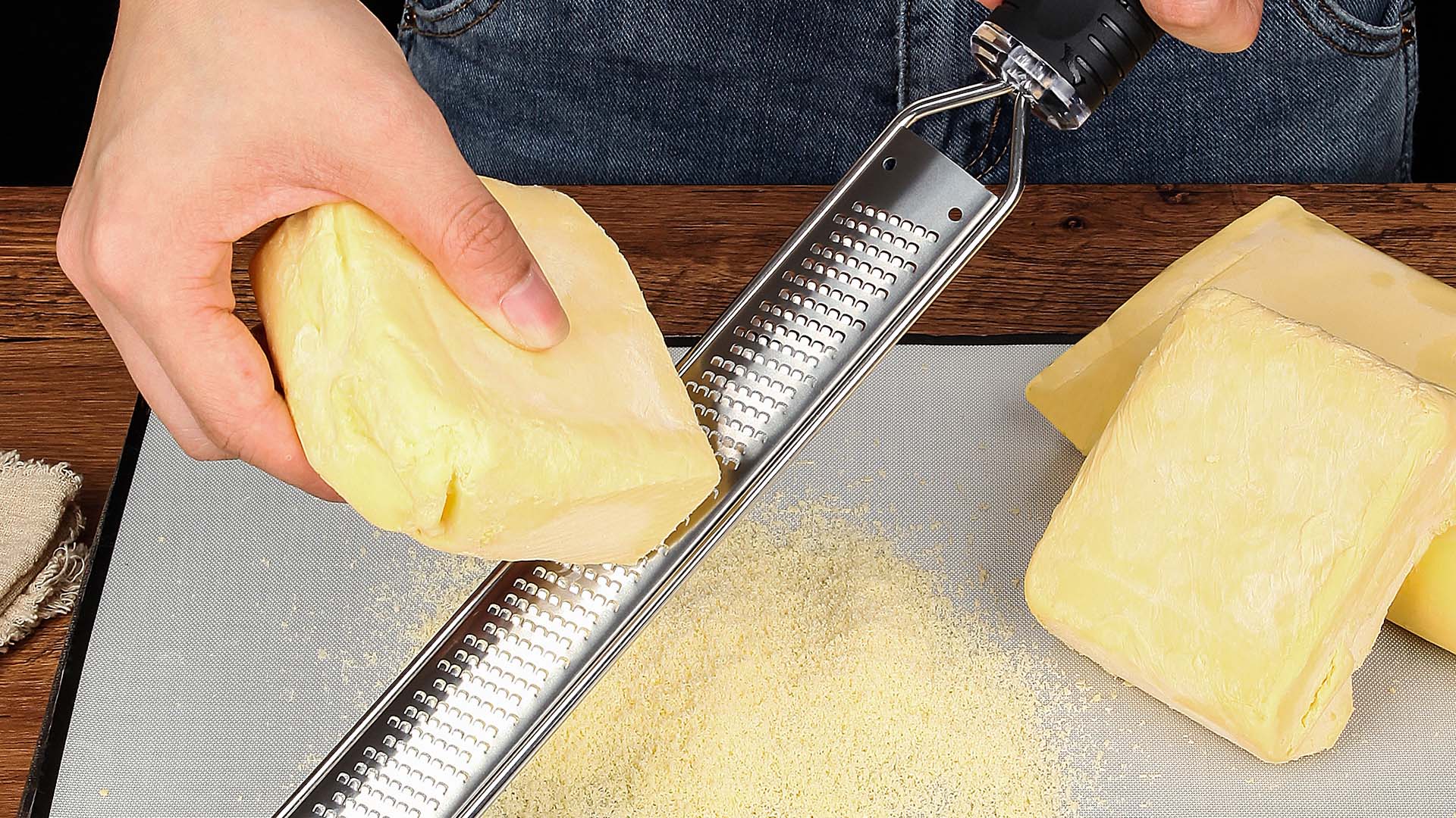 โรงงานซัพพลาย 5 ชิ้นชุดขูดชีส Citrus Lemon Zester Kit เครื่องมือครัว