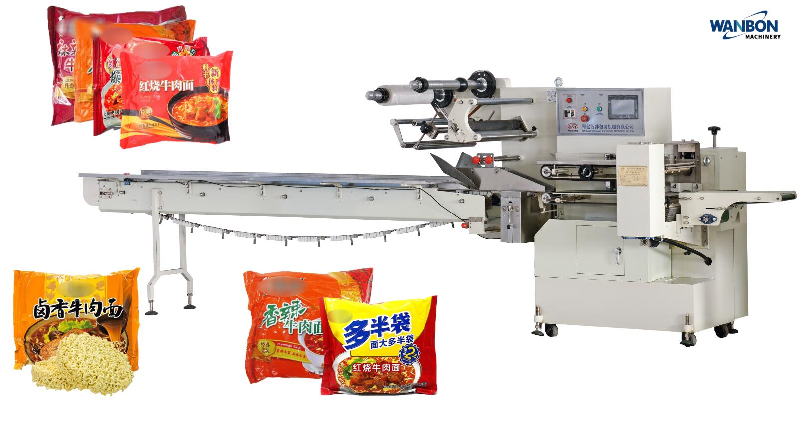 Food Packaging MachineInstant Noodles Flow Wrapper