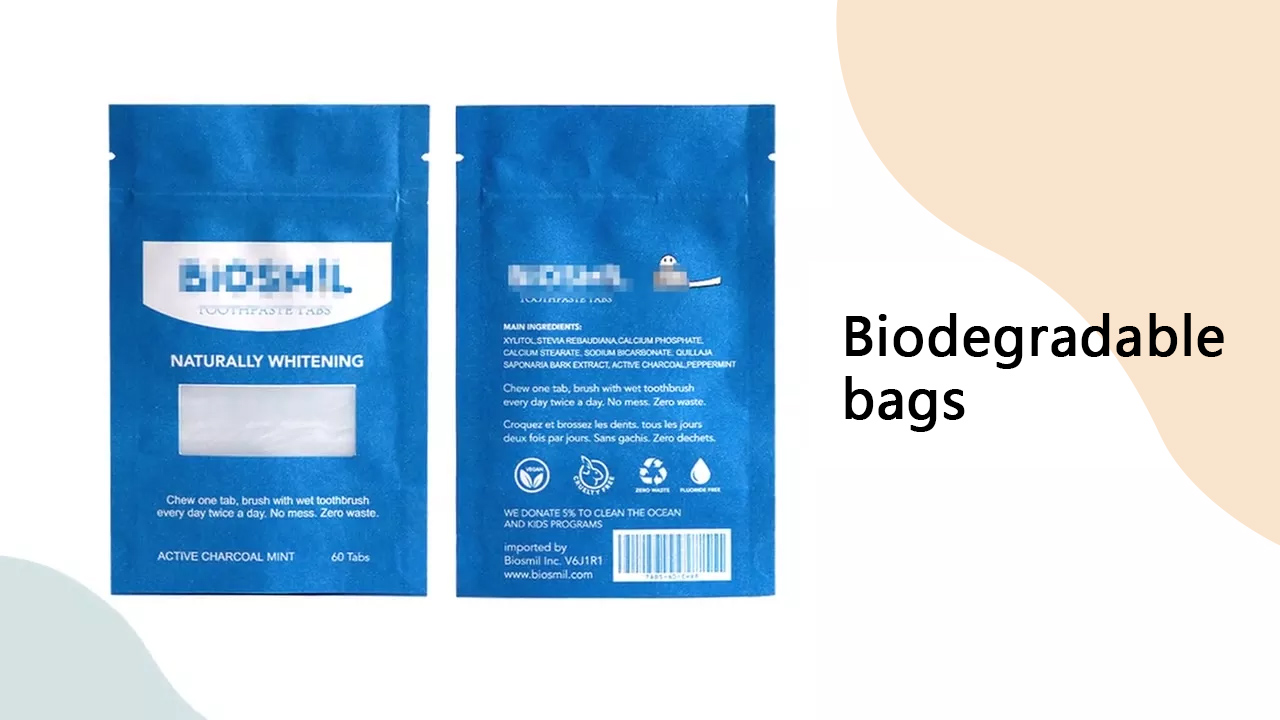 Fabricantes de sacos biodegradáveis ​​personalizados da China