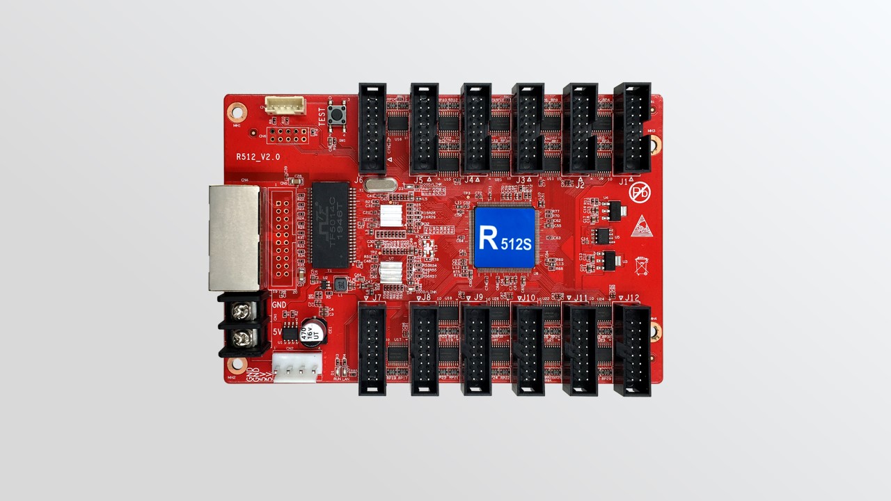풀 컬러 LED 디스플레이용 수신 카드 HD-R512S - Shenzhen Huidu Technology Co., Ltd