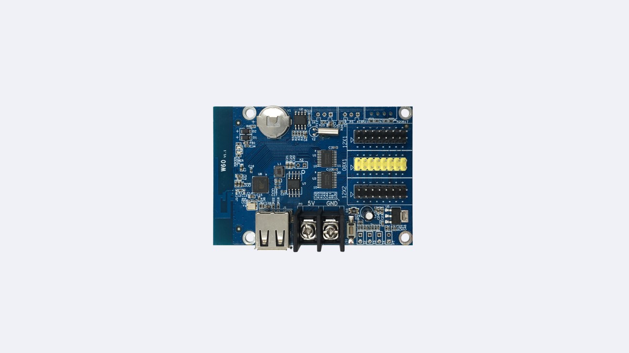 Single-dual LED control card HD-W60 - Shenzhen Huidu Technology Co., Ltd