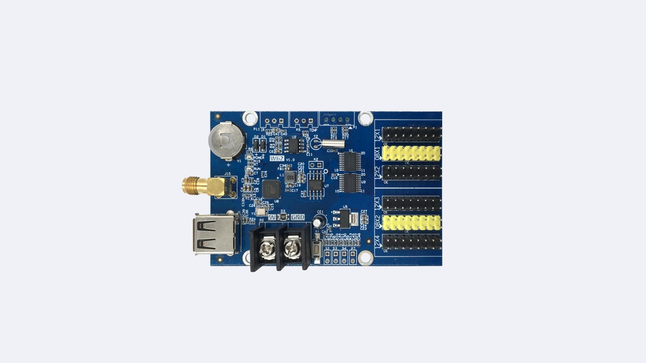 Single-dual LED control card HD-W62 - Shenzhen Huidu Technology Co., Ltd