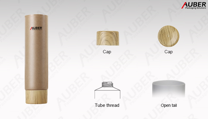 Auber Packaging D40mm Carton-based Cleanser Cream Tube | Auber Packaging